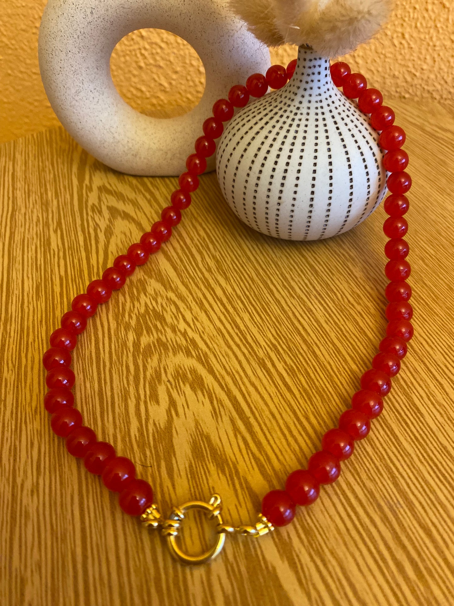 Burning red ketting
