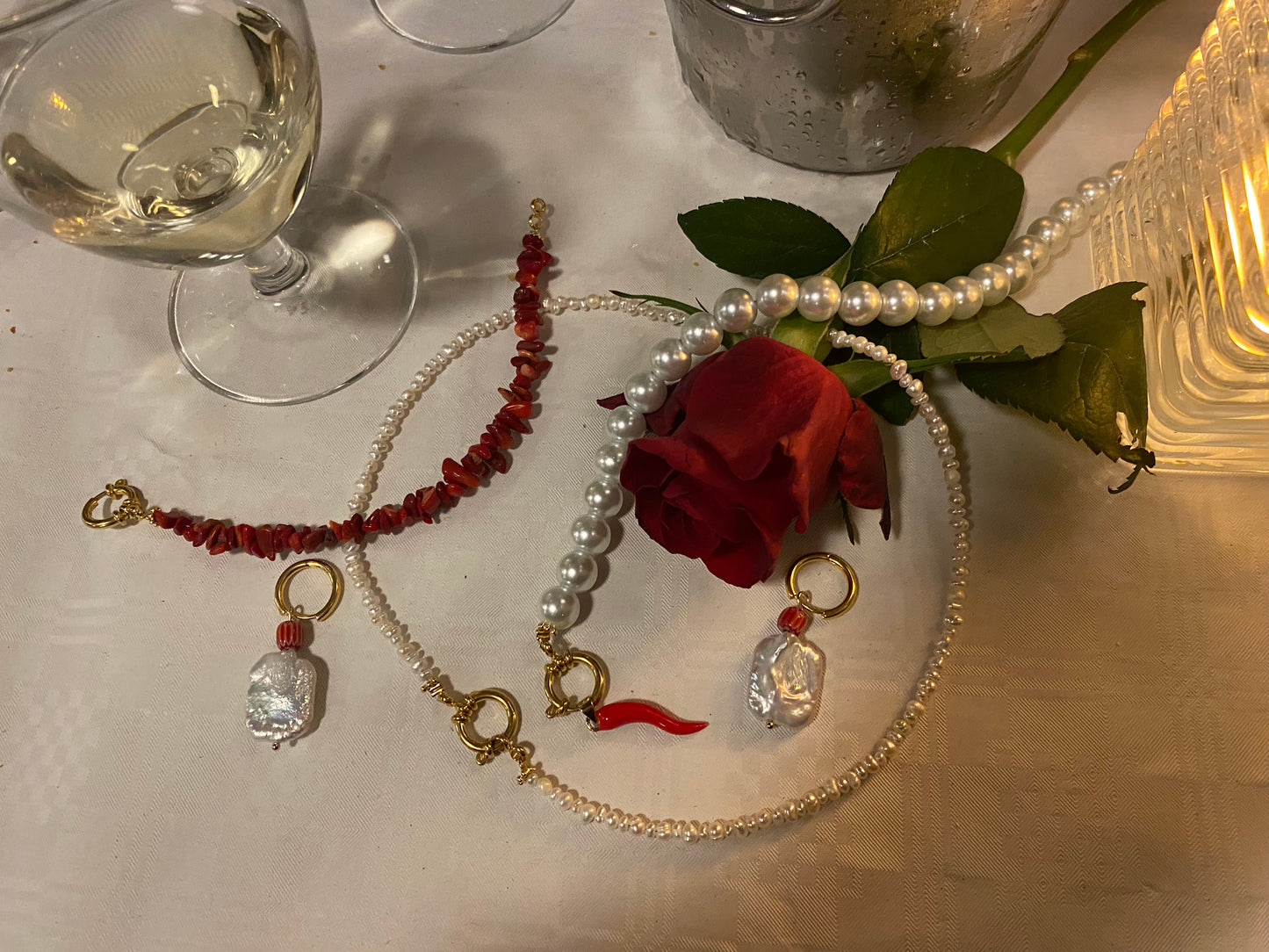 Mini zoetwater parelketting