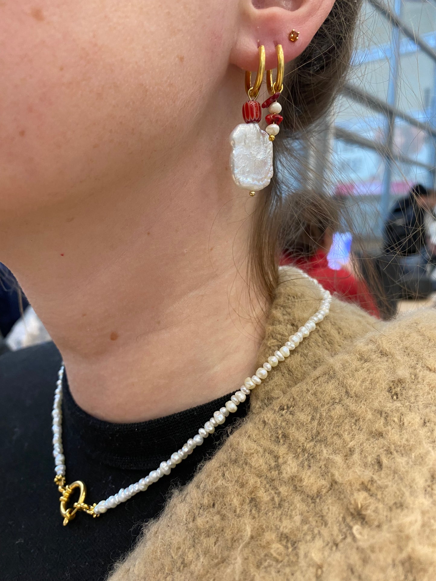 Mini zoetwater parelketting